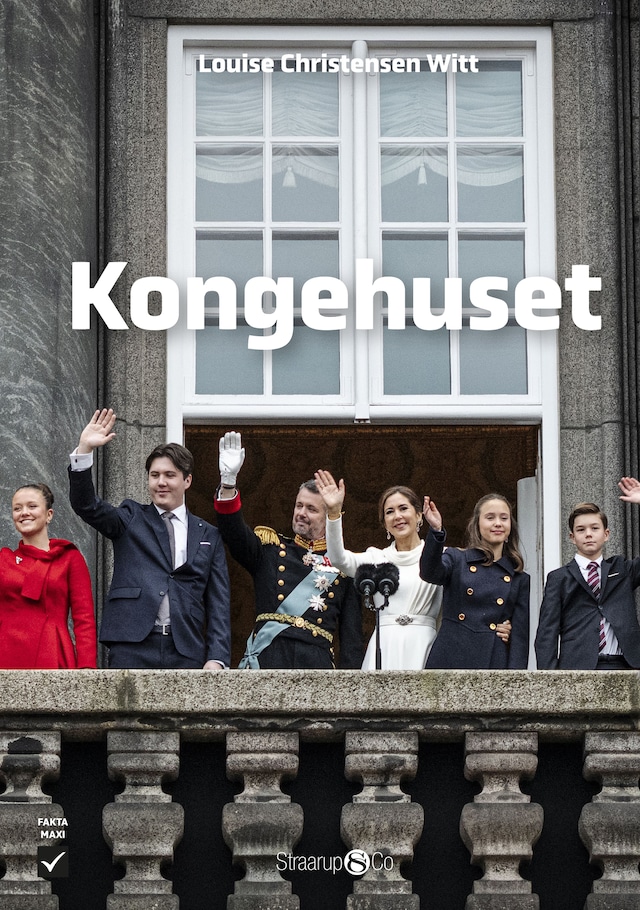 Kirjankansi teokselle Kongehuset