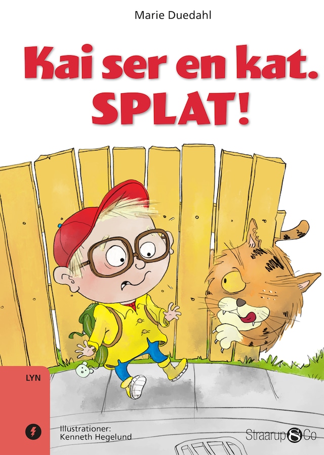 Book cover for Kai ser en kat. SPLAT!