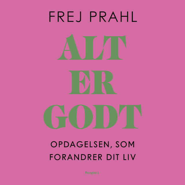 Bogomslag for Alt er godt