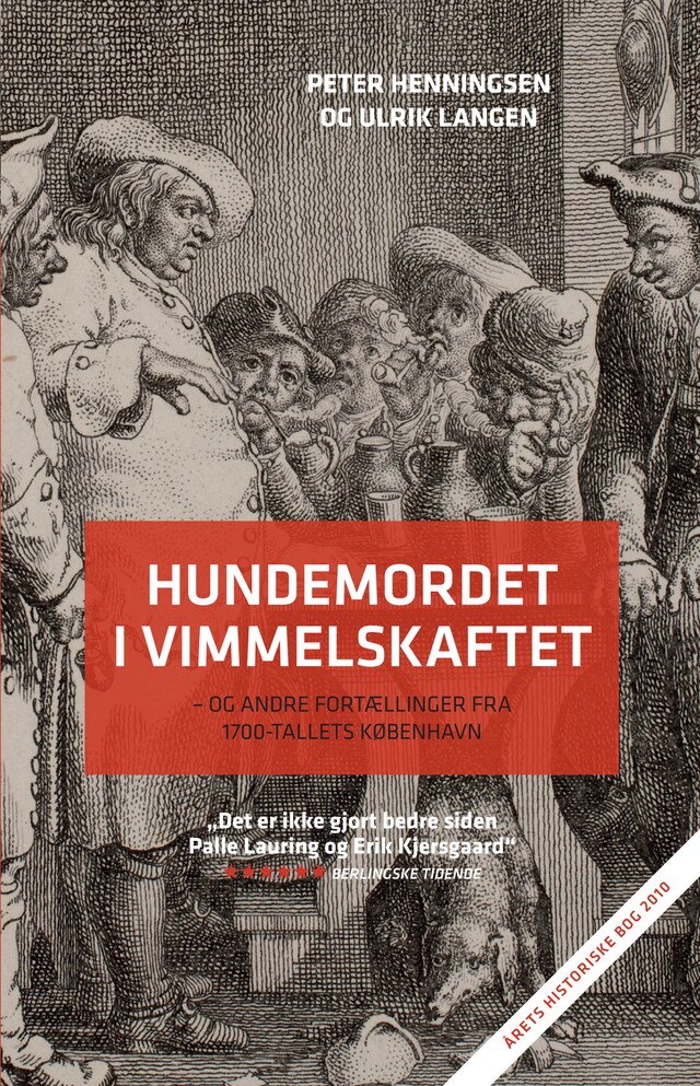 Buchcover für Hundemordet i Vimmelskaftet