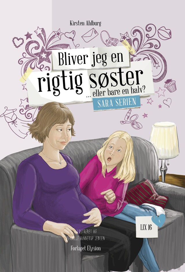 Couverture de livre pour Bliver jeg en rigtig søster...