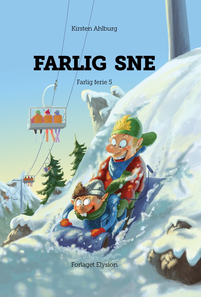 Book cover for Farlig sne