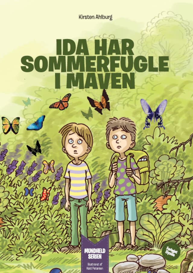 Okładka książki dla Ida har sommerfugle i maven