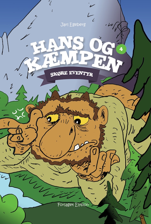Okładka książki dla Hans og kæmpen
