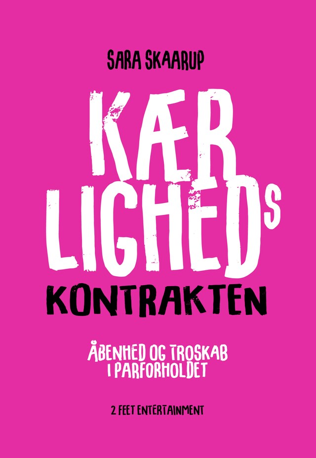 Book cover for Kærlighedskontrakten