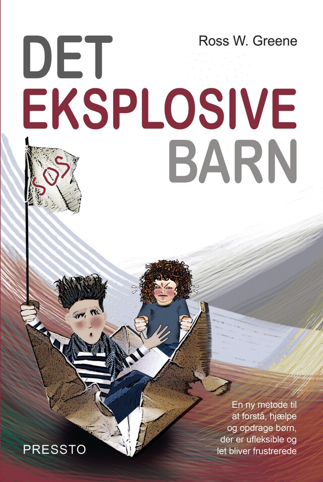 Buchcover für Det eksplosive barn