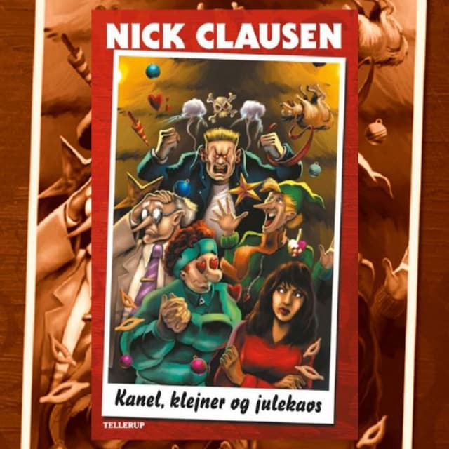 Book cover for Kanel, klejner og julekaos