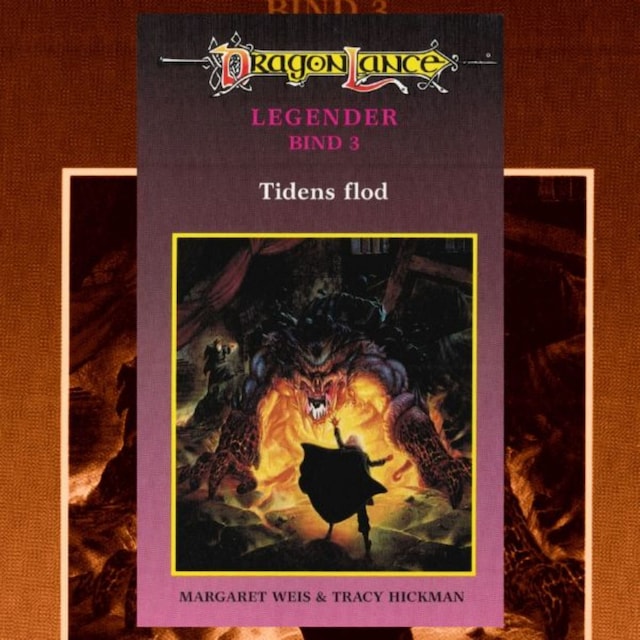 Book cover for DragonLance Legender #3: Tidens flod