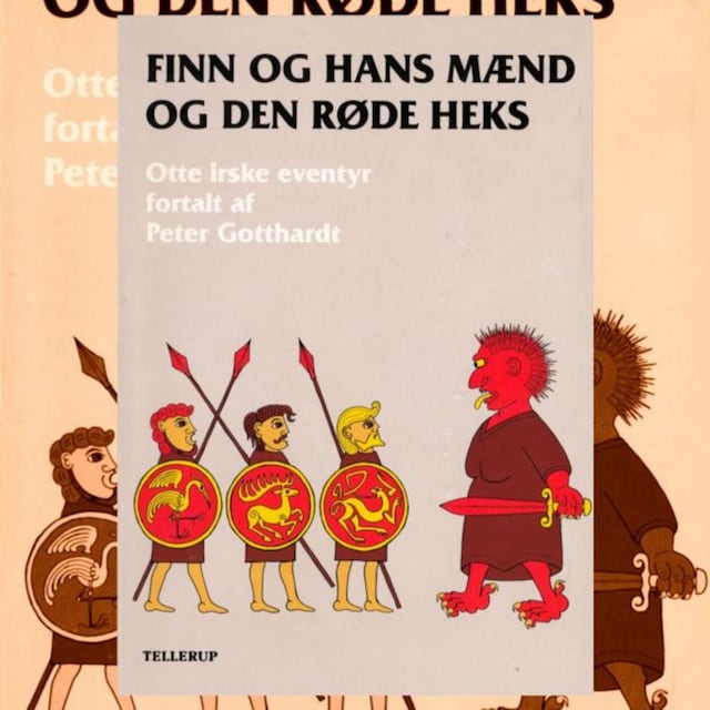 Book cover for Finn og hans mænd og den røde heks