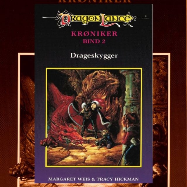 Kirjankansi teokselle DragonLance Krøniker #2: Drageskygger