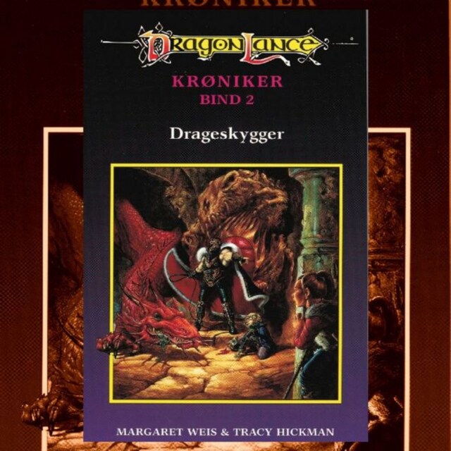 Bogomslag for DragonLance Krøniker #2: Drageskygger