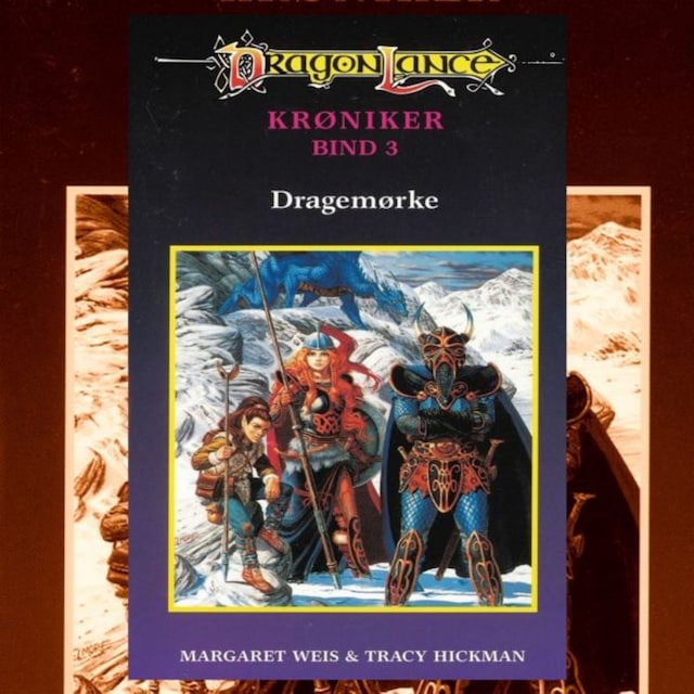 Kirjankansi teokselle DragonLance Krøniker #3: Dragemørke