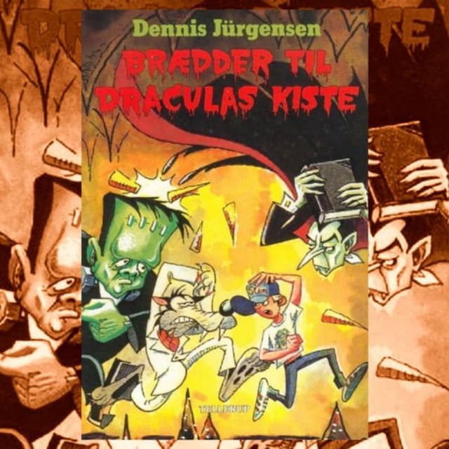 Book cover for Freddy-serien #2: Brædder til Draculas kiste