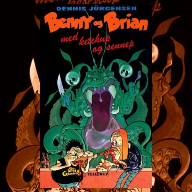 Okładka książki dla Benny og Brian med ketchup og sennep