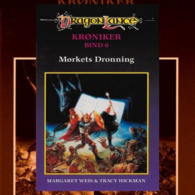 Book cover for DragonLance Krøniker #6: Mørkets dronning