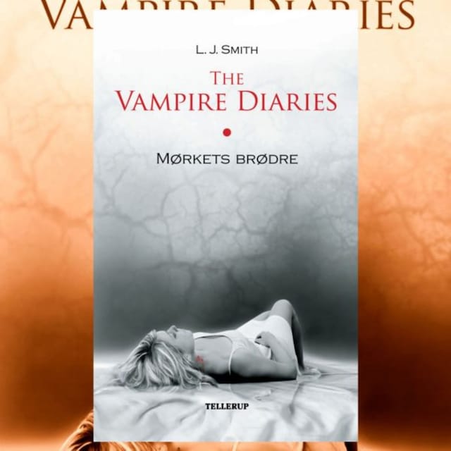 Book cover for The Vampire Diaries #1: Mørkets brødre