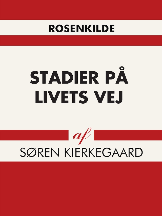 Okładka książki dla Stadier på livets vej