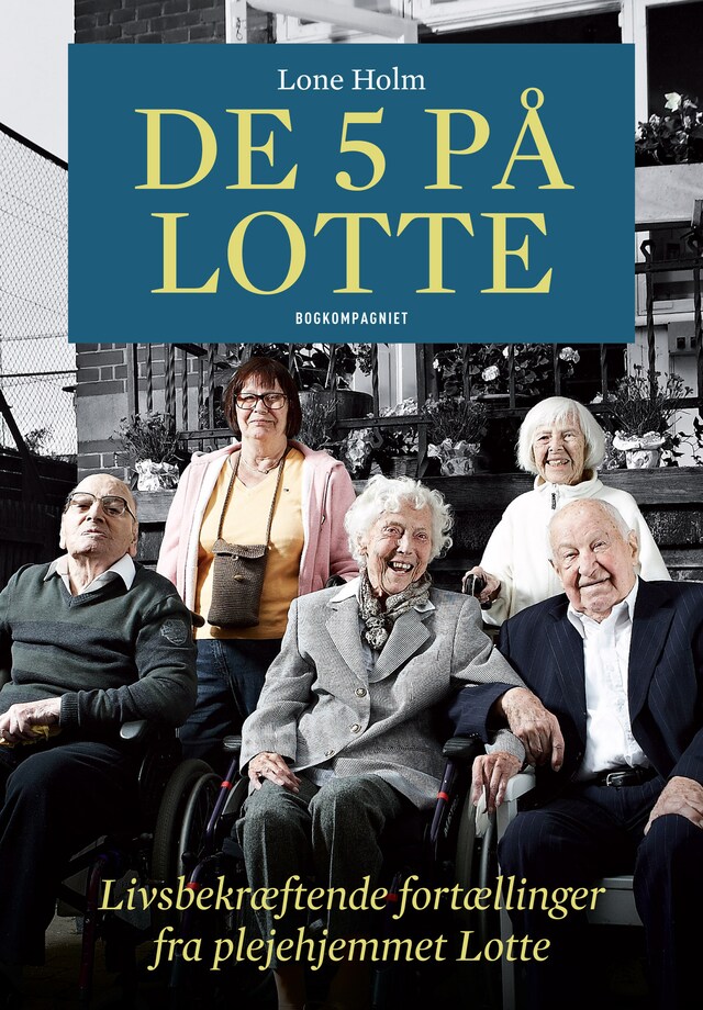 Book cover for De fem på Lotte