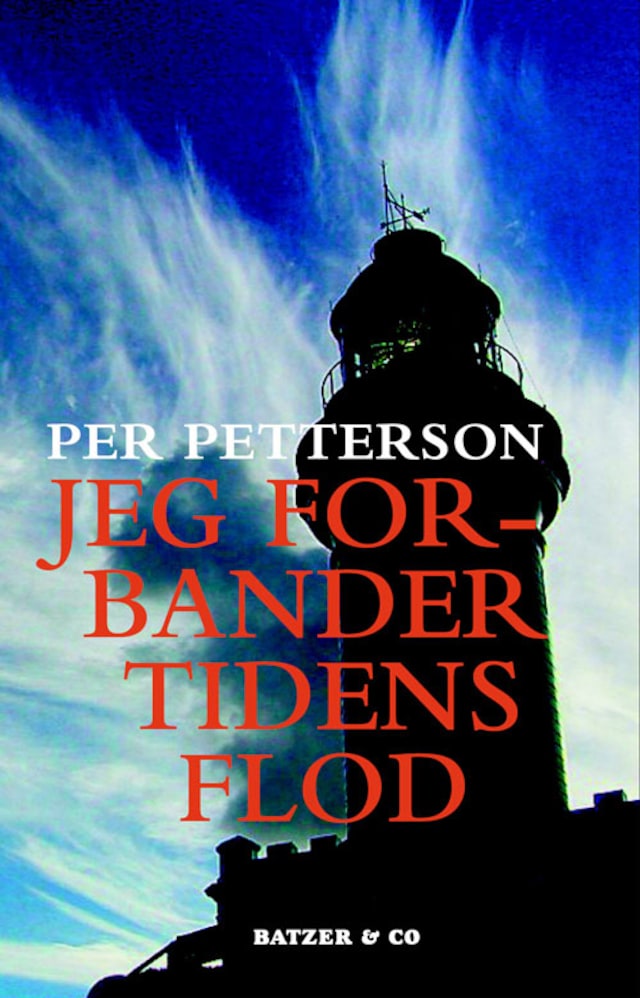 Book cover for Jeg forbander tidens flod
