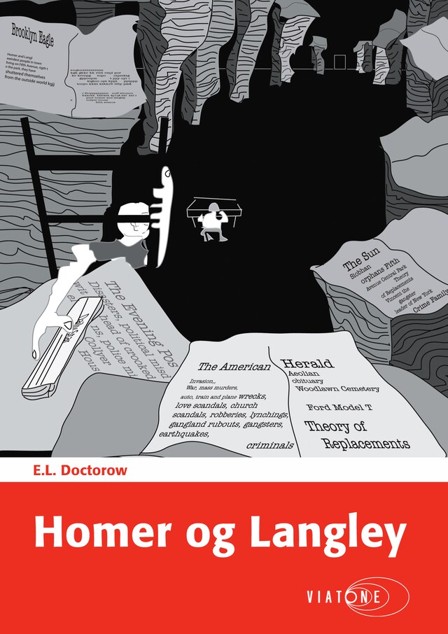 Copertina del libro per Homer og Langley