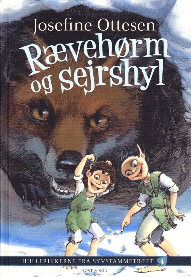 Copertina del libro per Rævehørm og sejrshyl Hullerikkerne fra syvstammetræet bind 4