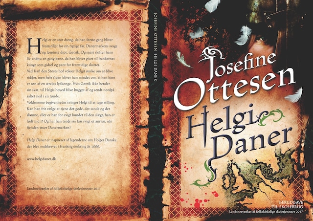 Book cover for Helgi Daner - forkortet udgave