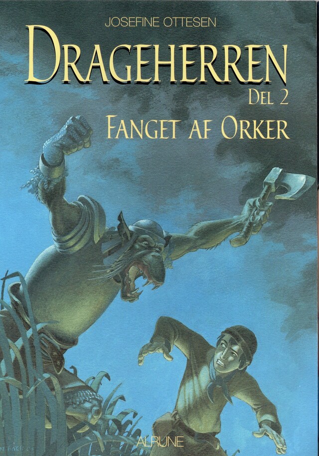 Book cover for Drageherren Bind 2 Fanget af orker