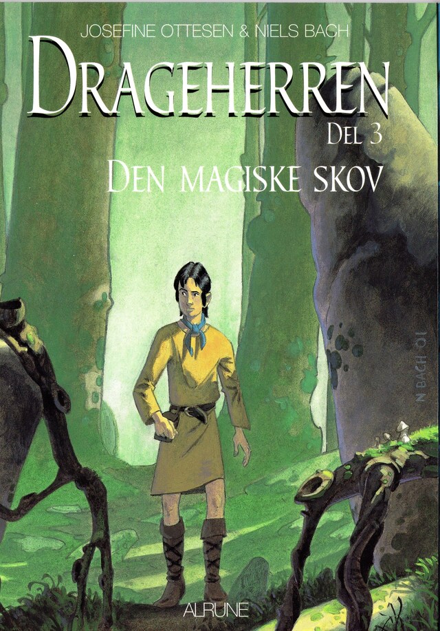 Kirjankansi teokselle Drageherren Bind 3 Den Magiske Skov