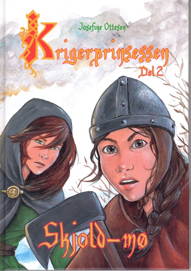 Okładka książki dla Krigerprinsessen bind 2 -Skjoldmø
