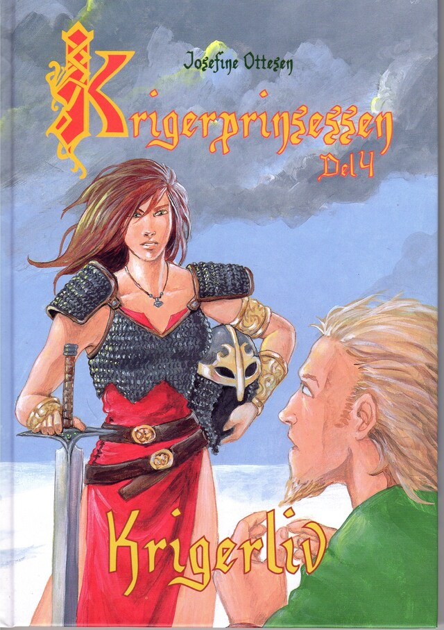 Buchcover für Krigerprinsessen 4  - Krigerliv