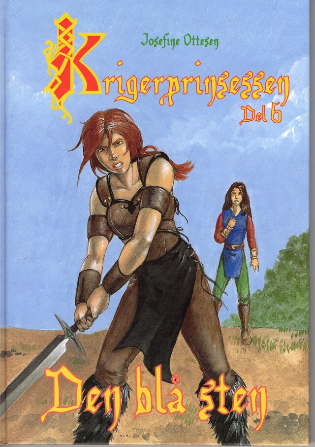 Couverture de livre pour Krigerprinsessen 6 - Den Blå Sten