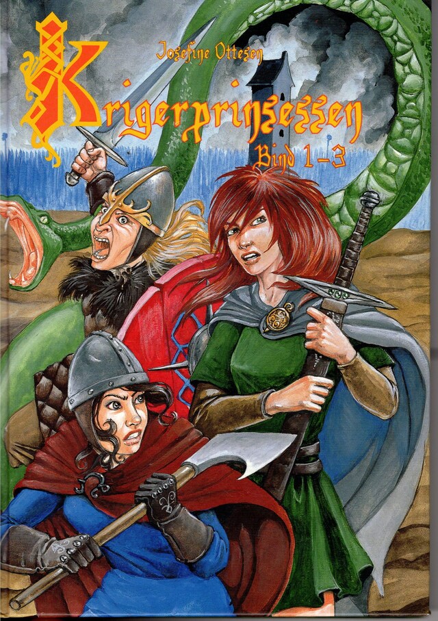 Portada de libro para Krigerprinsessen - Samlebind 1 bind 1-3