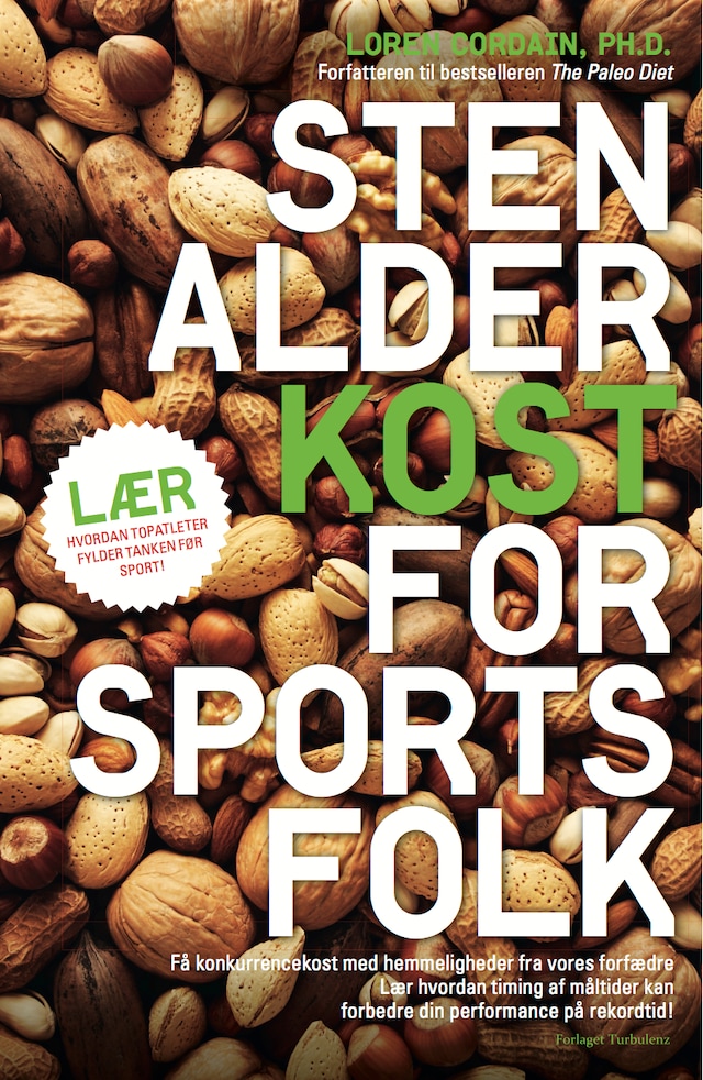 Boekomslag van Stenalderkost for sportsfolk