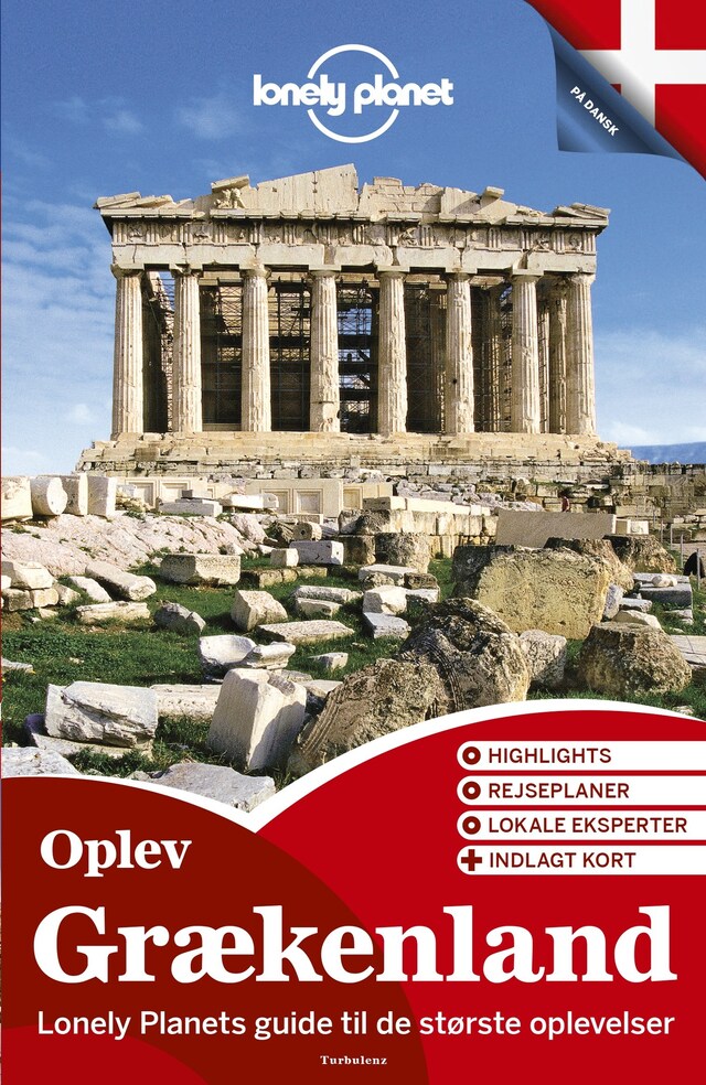 Book cover for Oplev Grækenland (Lonely Planet)