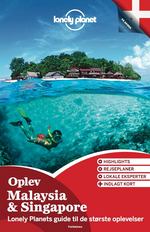 Portada de libro para Oplev Malaysia & Singapore (Lonely Planet)
