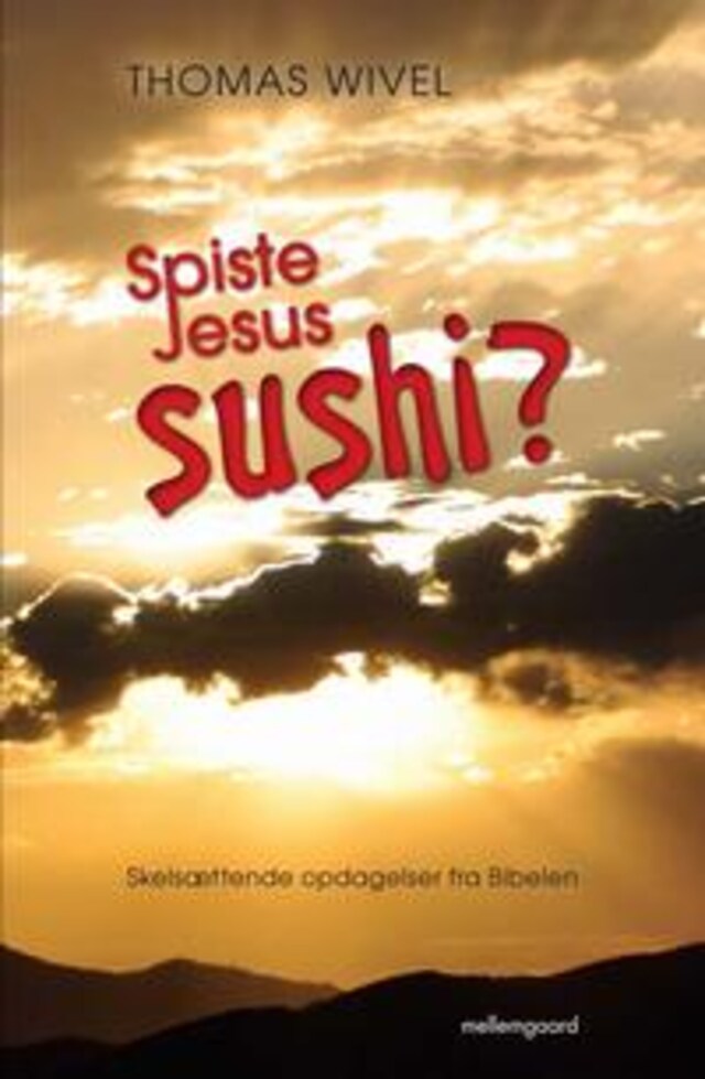 Buchcover für Spiste Jesus Sushi