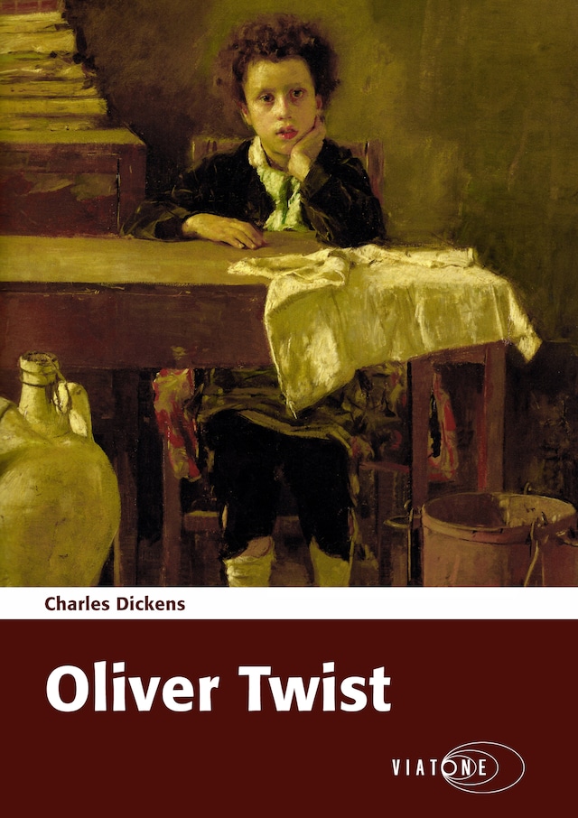 Kirjankansi teokselle Oliver Twist