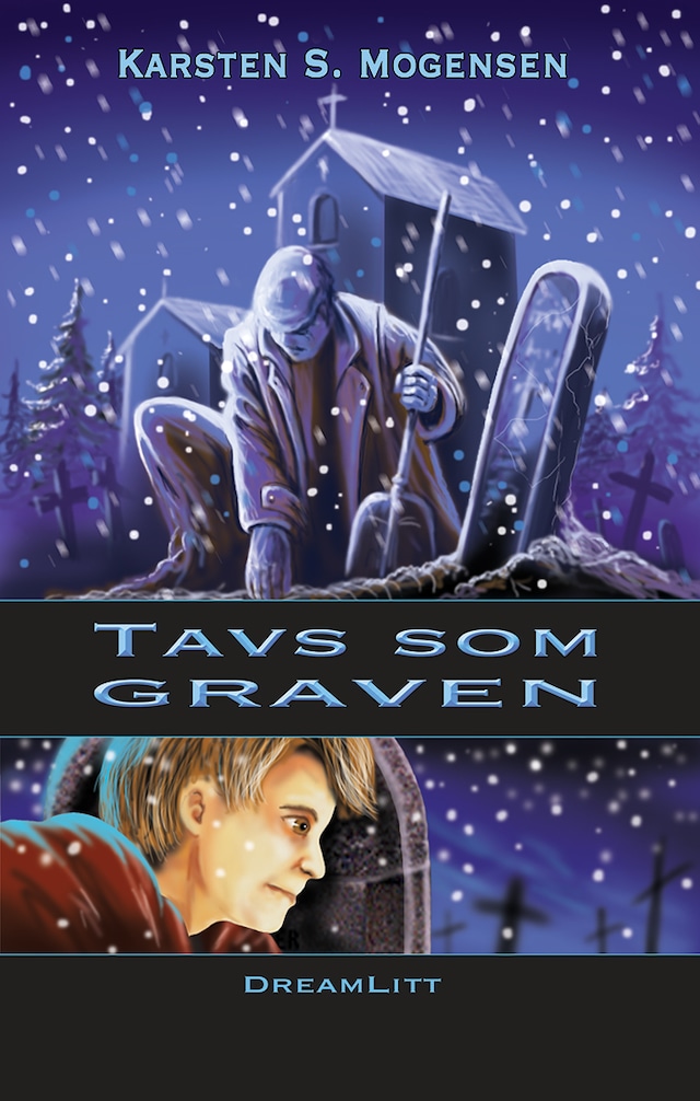 Book cover for Tavs som graven