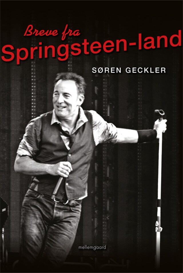 Okładka książki dla Breve fra Springsteen-land