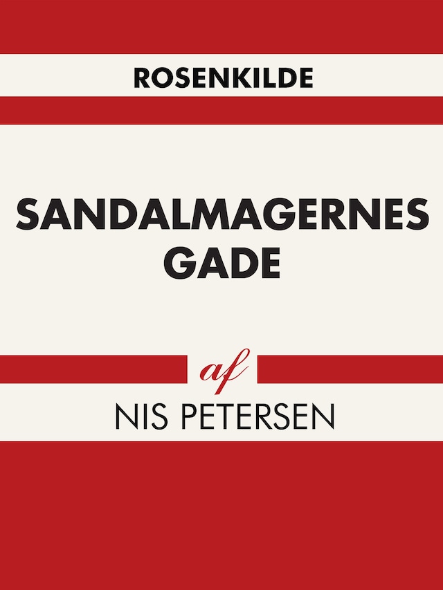 Copertina del libro per Sandalmagernes gade