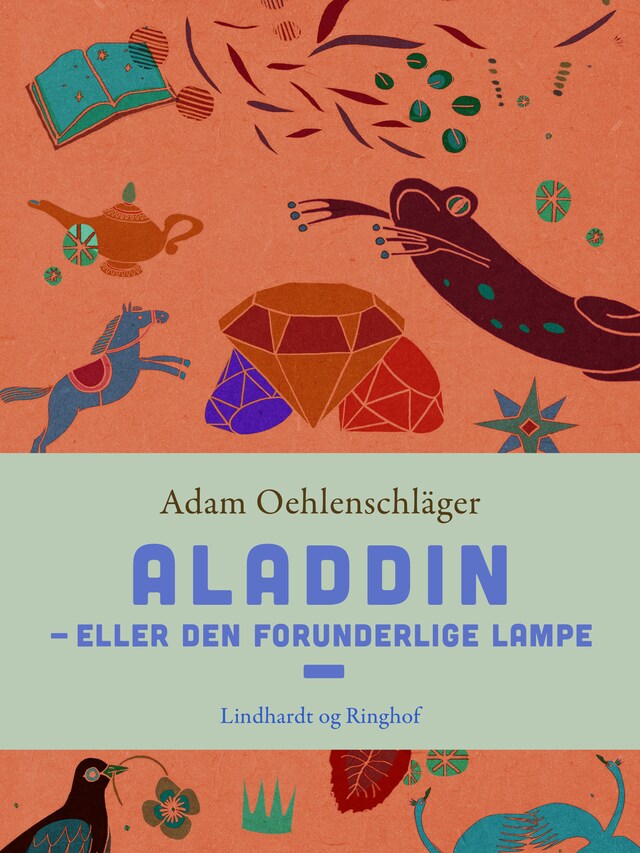 Bogomslag for Aladdin – eller Den forunderlige lampe