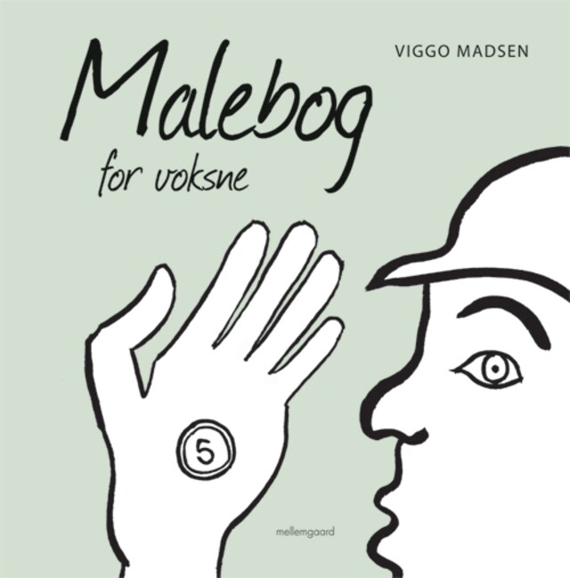 Book cover for Malebog for voksne