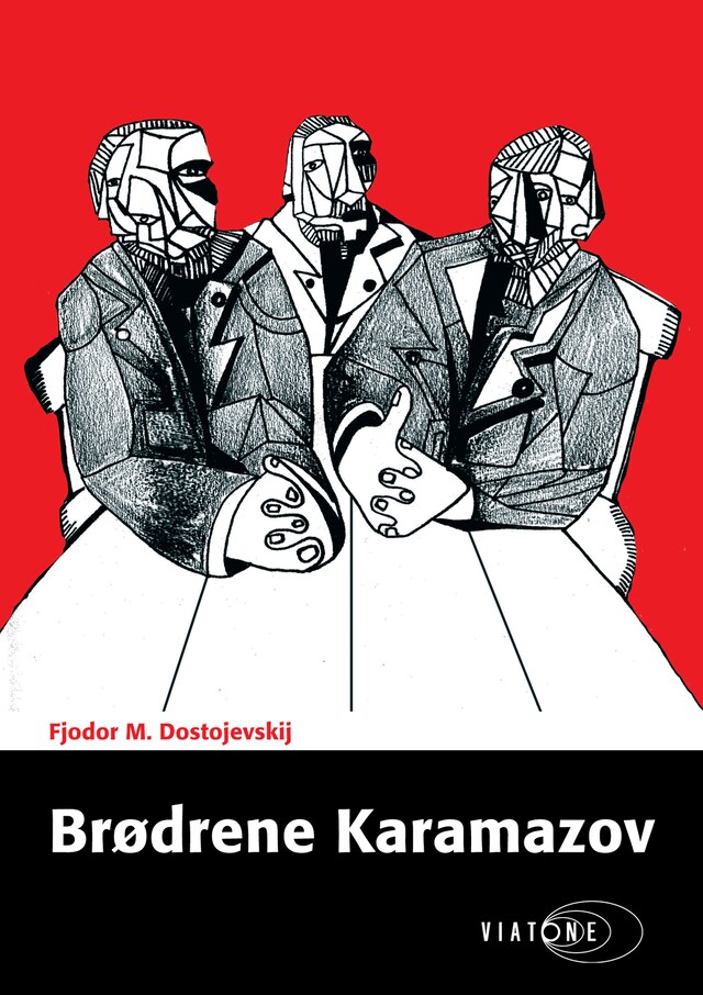 Book cover for Brødrene Karamazov
