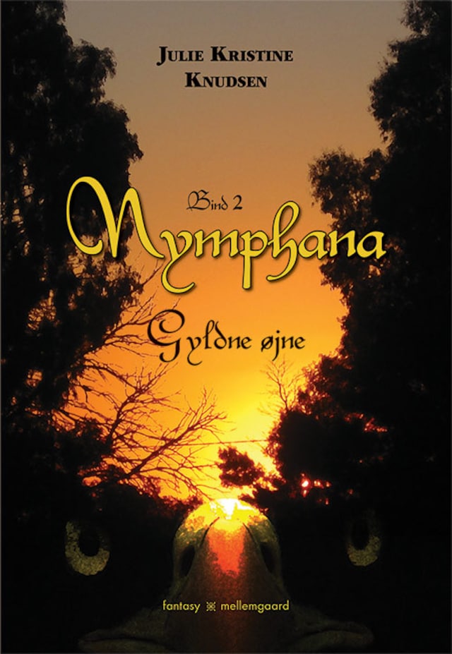 Boekomslag van Nymphana – Gyldne øjne