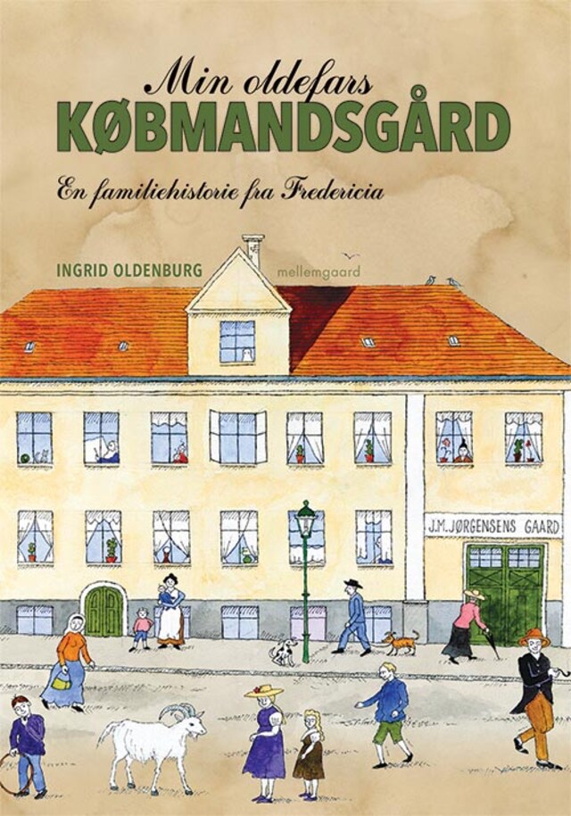 Couverture de livre pour Min oldefars købmandsgård