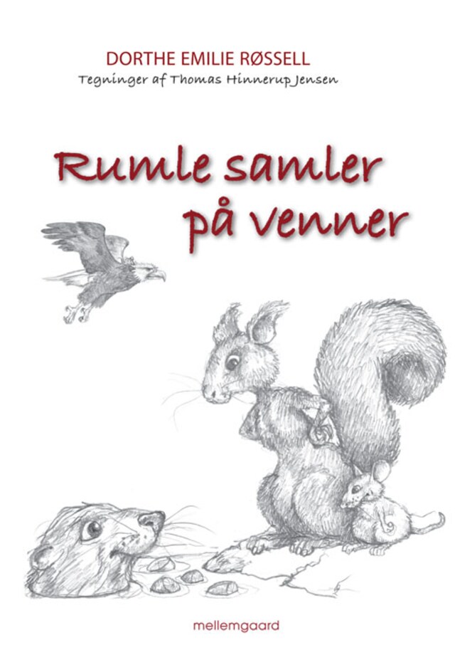 Bogomslag for Rumle samler på venner