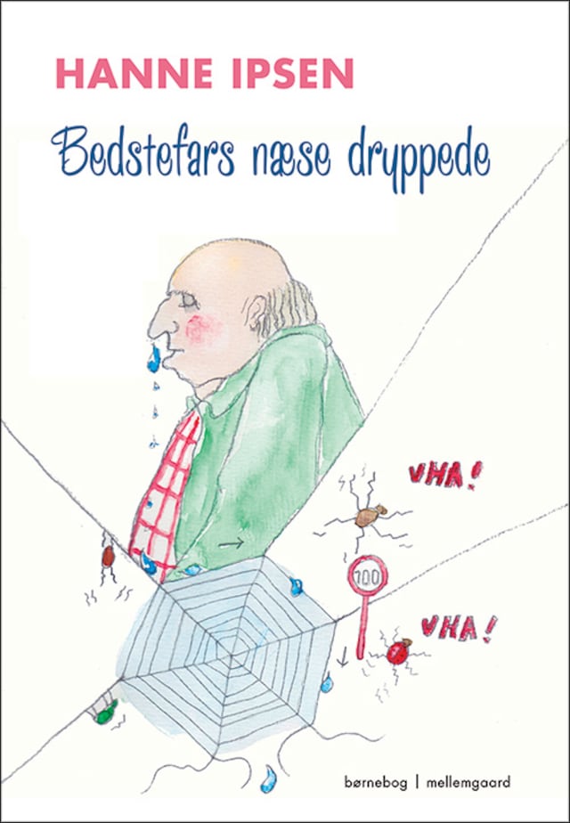 Book cover for Bedstefars næse dryppede