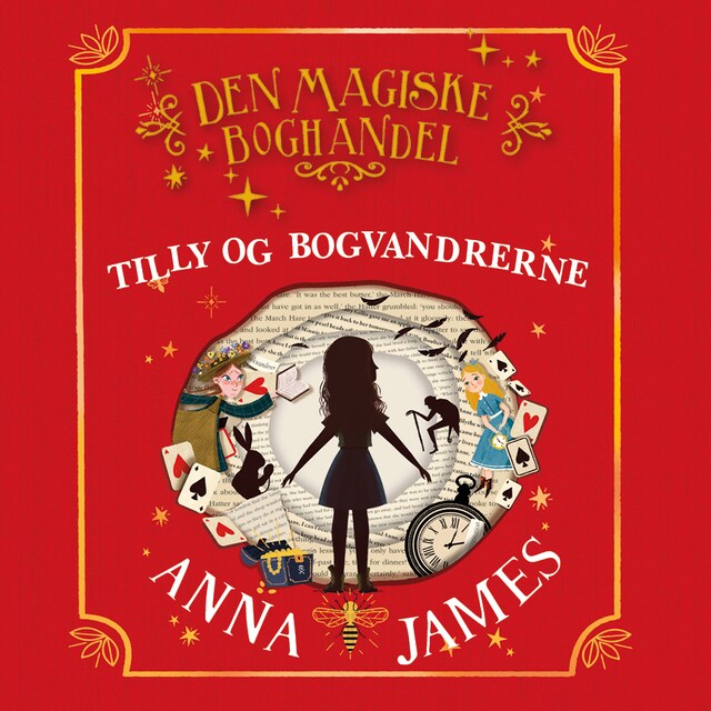 Okładka książki dla Tilly og bogvandrerne - Den magiske boghandel