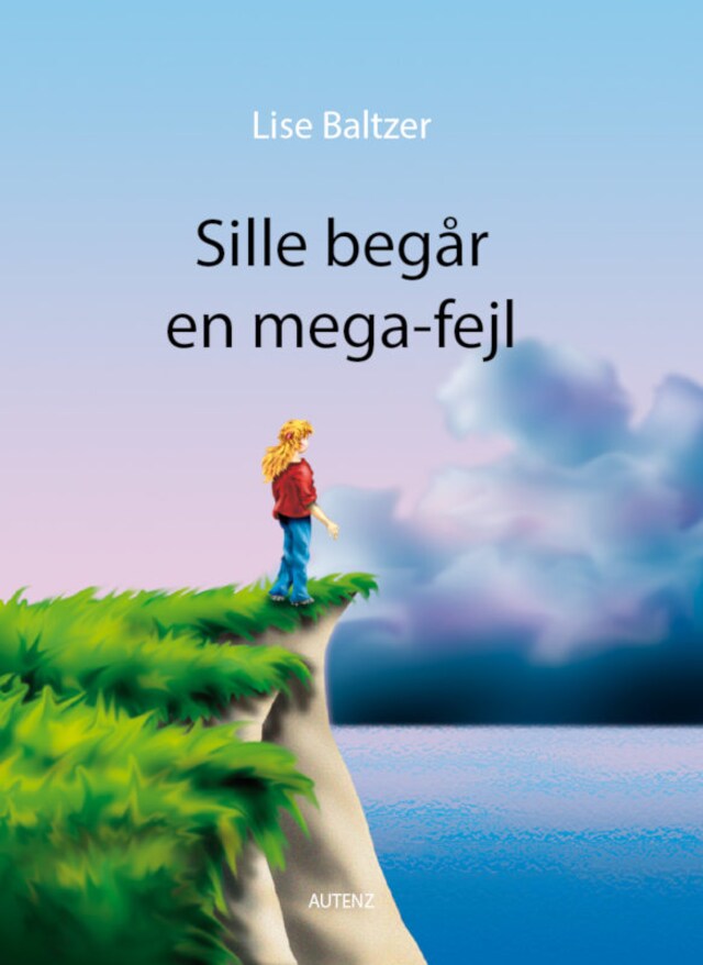 Book cover for Sille begår en mega-fejl