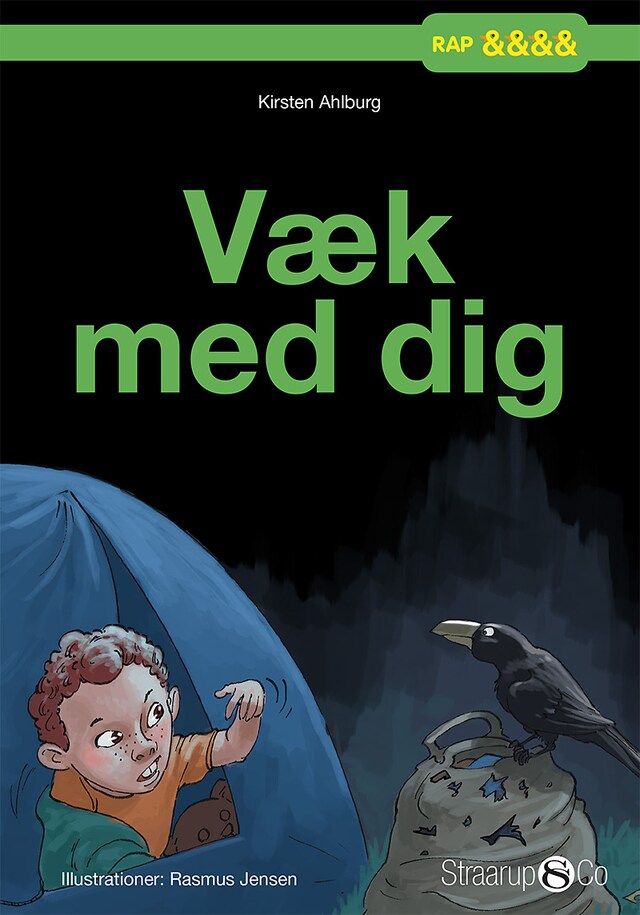 Book cover for Væk med dig